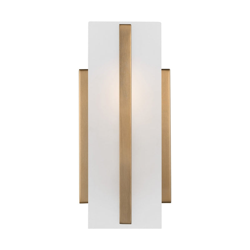 Dex Bath Sconce in Satin Brass