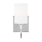 Oak Moore Bath Sconce in Chrome