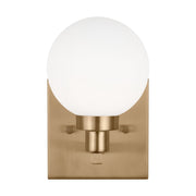 Clybourn Bath Sconce in Satin Brass