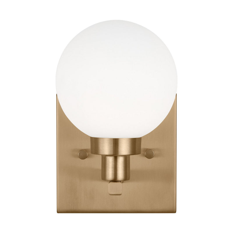 Clybourn Bath Sconce in Satin Brass