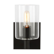 Fullton Bath Sconce in Midnight Black