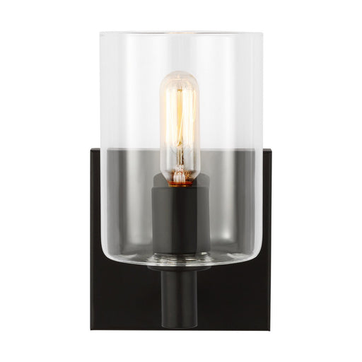 Fullton Bath Sconce in Midnight Black