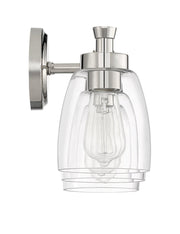 Henning 3 Light 24" Vanity in Polished Nickel