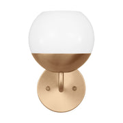 Alvin Bath Sconce in Satin Brass