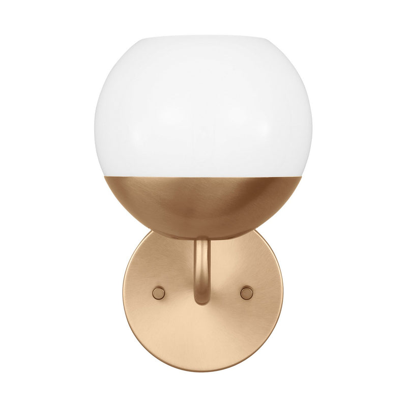 Alvin Bath Sconce in Satin Brass