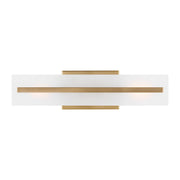 Dex 2-Light 18" Bath Vanity Light in Satin Brass