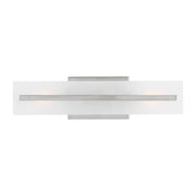 Dex 2-Light 18" Bath Vanity Light in Brushed Nickel