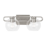 Codyn 2-Light Bath Vanity Light in Brushed Nickel