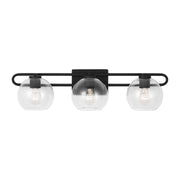 Codyn 3-Light Bath Vanity Light in Midnight Black