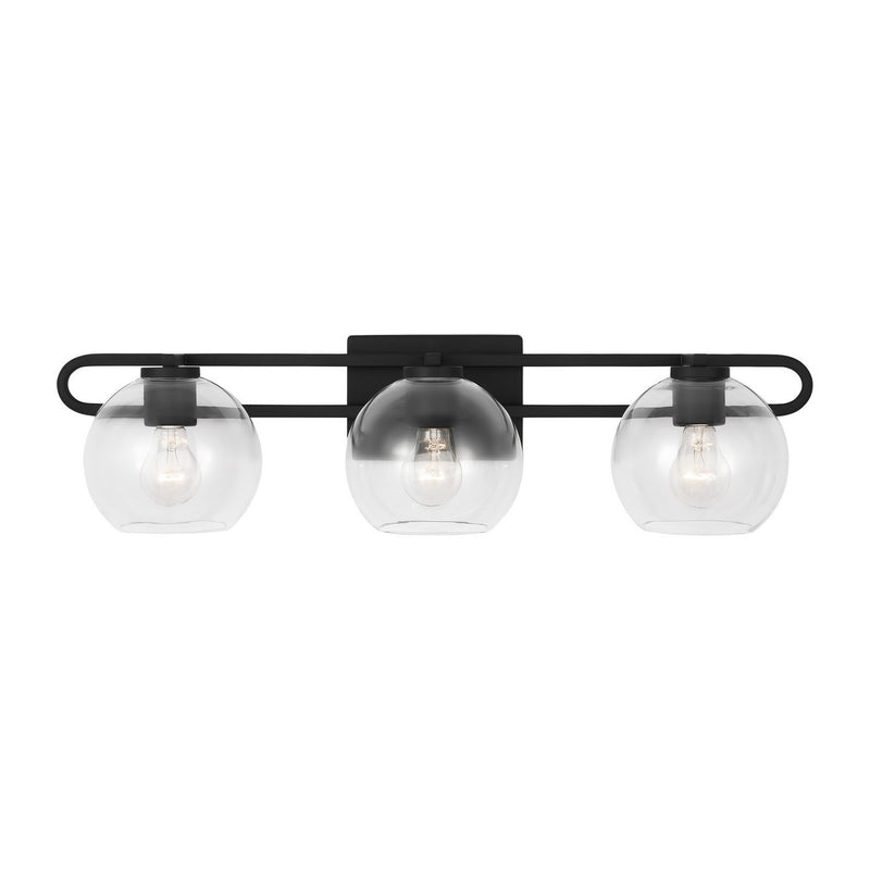 Codyn 3-Light Bath Vanity Light in Midnight Black
