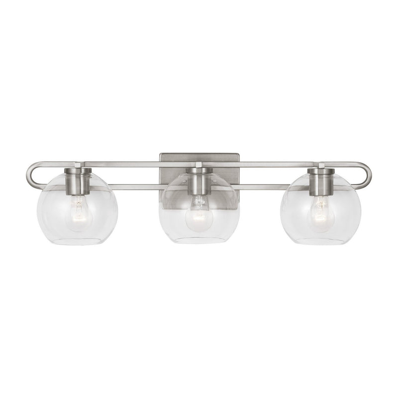 Codyn 3-Light Bath Vanity Light in Brushed Nickel