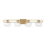 Codyn 4-Light Bath Vanity Light in Satin Brass