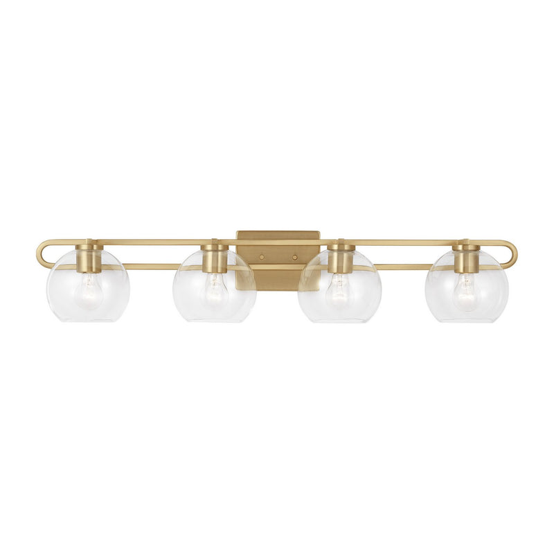 Codyn 4-Light Bath Vanity Light in Satin Brass