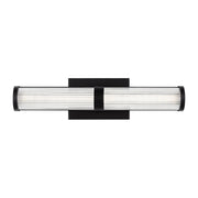 Syden 19" Bath Vanity Light in Midnight Black