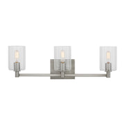 Fullton 3-Light Bath Vanity Light in Brushed Nickel