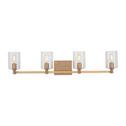 Fullton 4-Light Bath Vanity Light in Satin Brass