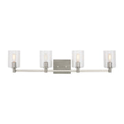 Fullton 4-Light Bath Vanity Light in Brushed Nickel