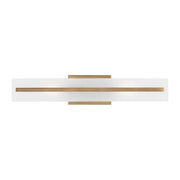 Dex 2-Light 24" Bath Vanity Light in Satin Brass