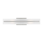 Dex 2-Light 24" Bath Vanity Light in Brushed Nickel