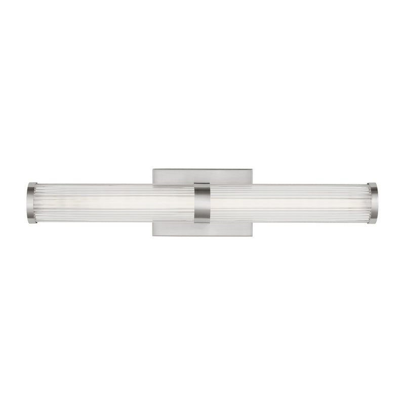 Syden LED Bath Wall Sconce in Brushed Nickel