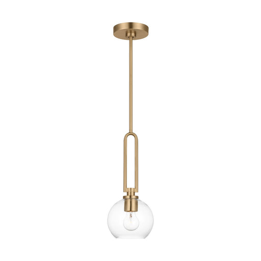 Codyn Mini Pendant in Satin Brass