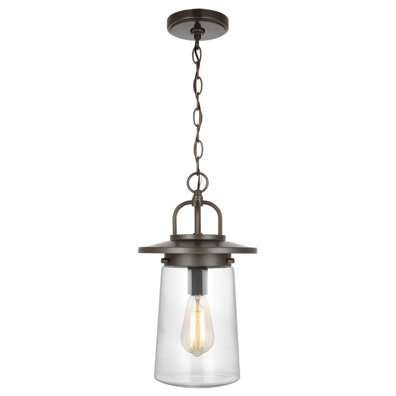 Tybee Outdoor Pendant in Antique Bronze