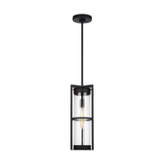 Alcona Outdoor Pendant in Black