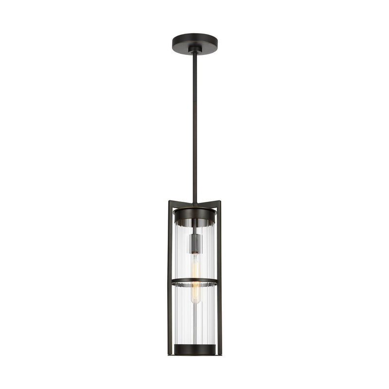 Alcona Outdoor Pendant in Antique Bronze