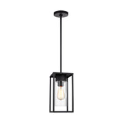 Vado Outdoor Lantern Pendant in Black