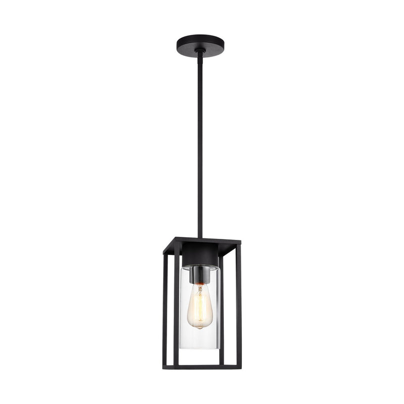 Vado Outdoor Lantern Pendant in Black