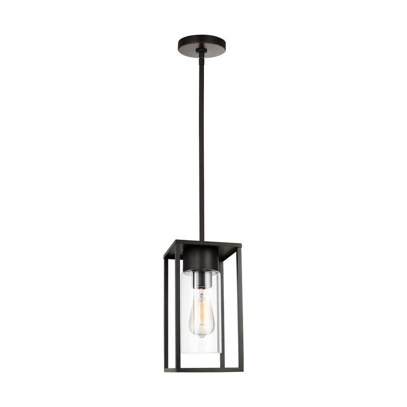 Vado Outdoor Lantern Pendant in Antique Bronze