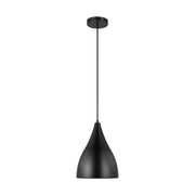Oden Small Pendant in Midnight Black
