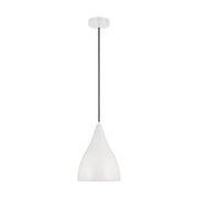 Oden Small Pendant in Matte White