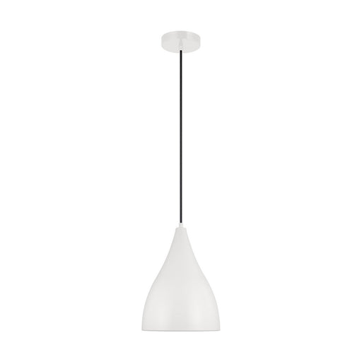 Oden Small Pendant in Matte White