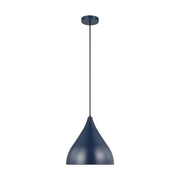 Oden Medium Pendant in Navy