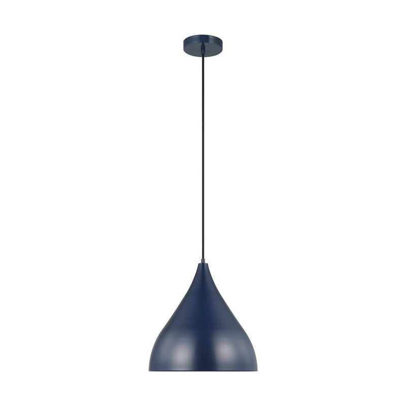 Oden Medium Pendant in Navy