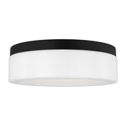 Rhett LED Flush Mount in Midnight Black