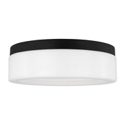 Rhett 12" LED Flush Mount in Midnight Black