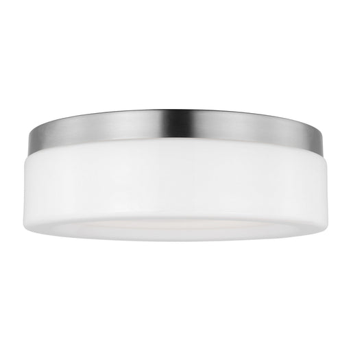Rhett LED Flush Mount in Brushed Nickel