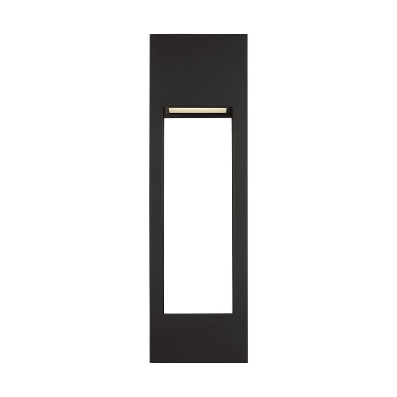 Testa Extra Large Outdoor Wall Lantern in Black