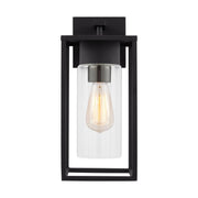 Vado Medium Outdoor Wall Lantern in Black