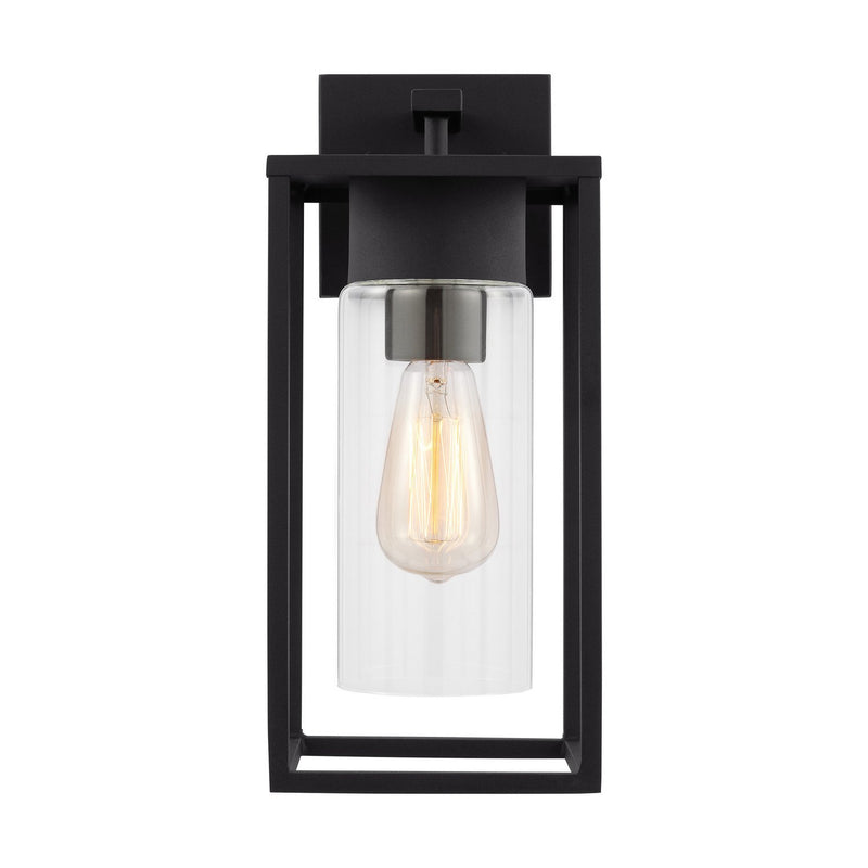 Vado Medium Outdoor Wall Lantern in Black