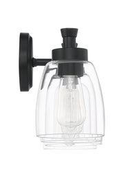 Henning 4 Light 30" Vanity in Flat Black