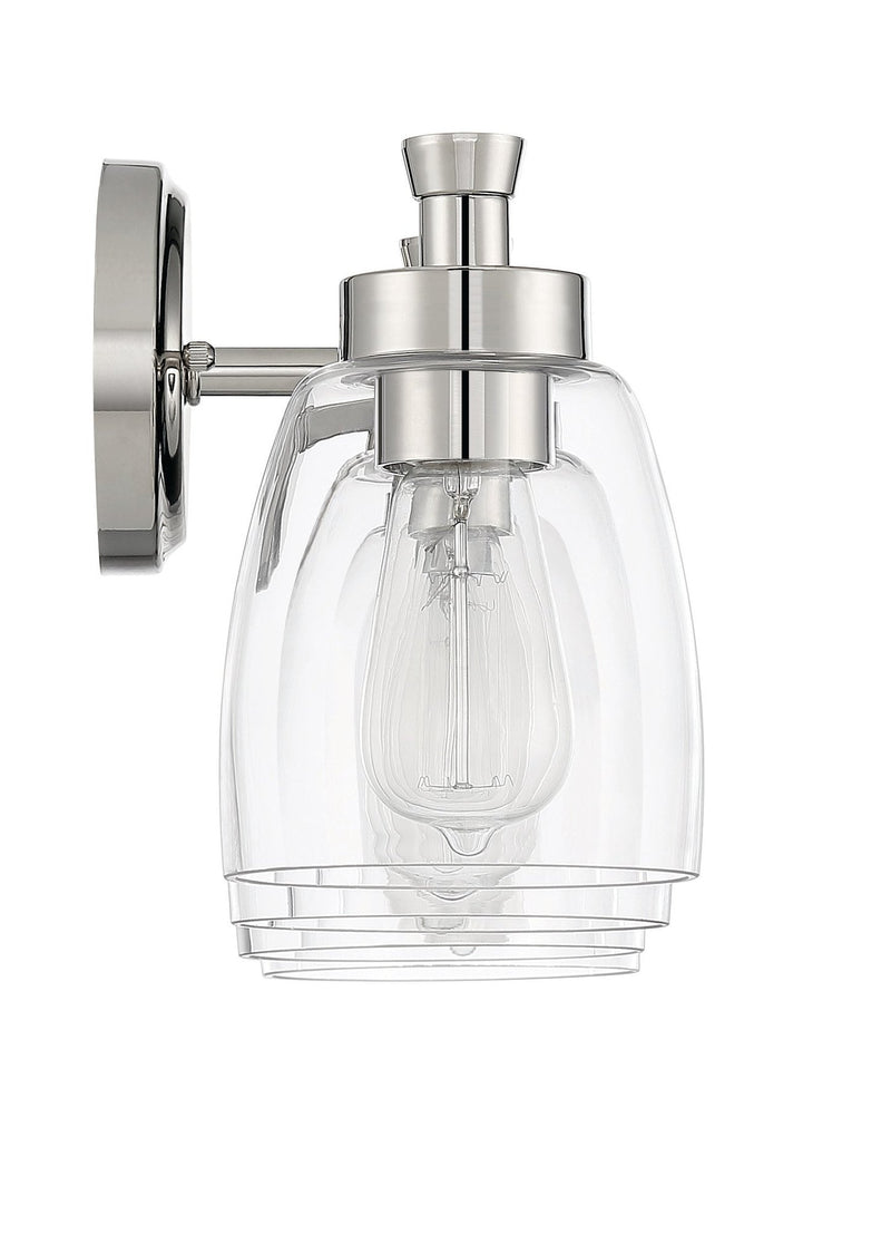 Henning 4 Light 30" Vanity in Polished Nickel