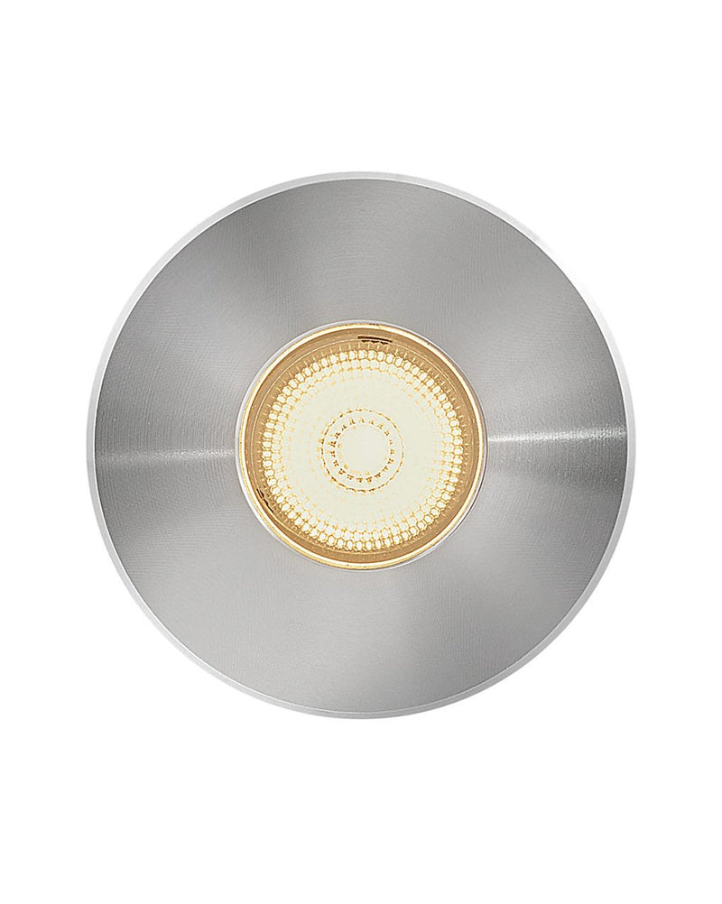 Sparta Dot Large Round Button Light in Stainless Steel