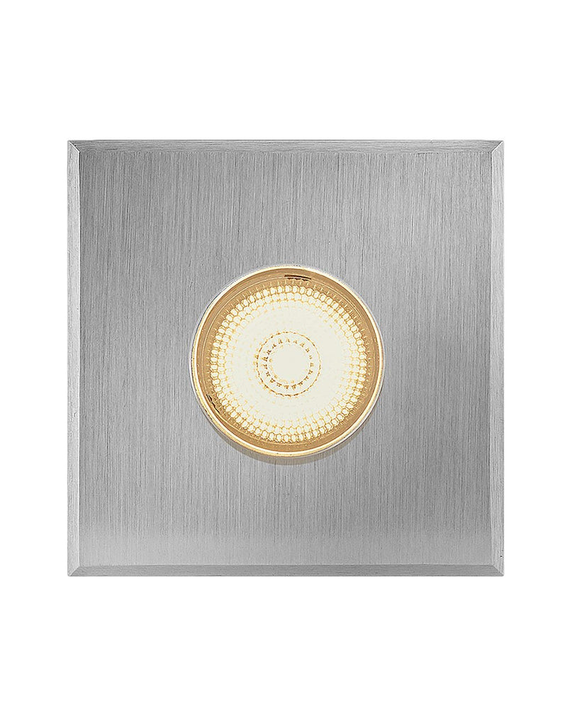 Sparta Dot Small Square Button Light in Stainless Steel