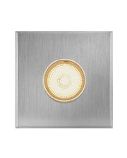 Sparta Dot Large Square Button Light in Stainless Steel