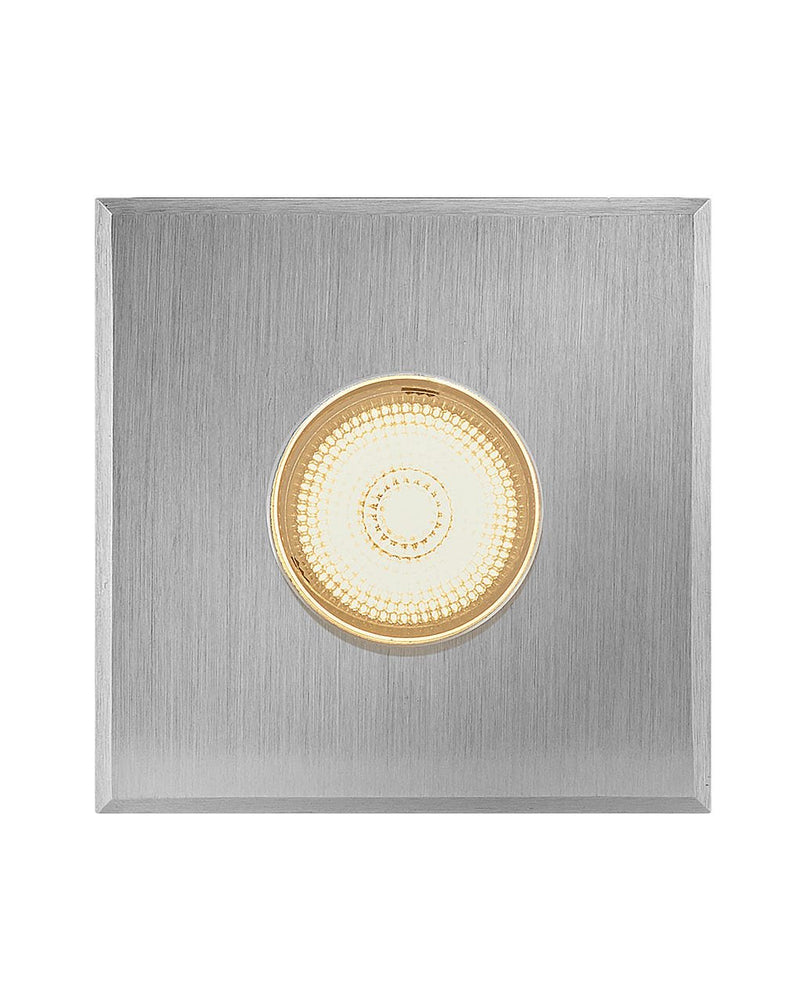 Sparta Dot Large Square Button Light in Stainless Steel