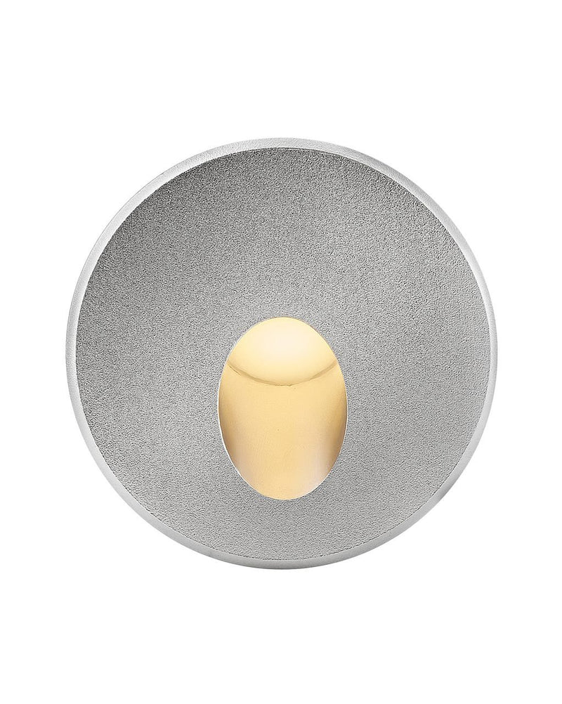 Tilt Round LED Step Light in Stainless Steel