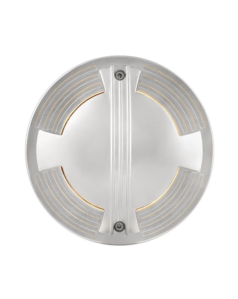 Flare Large Quad-Directional Well Light in Stainless Steel
